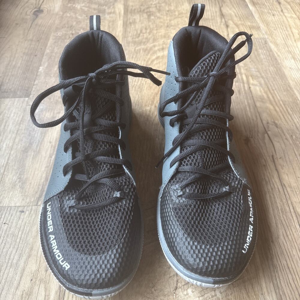Under Armour Black and Gray Athletic Shoes